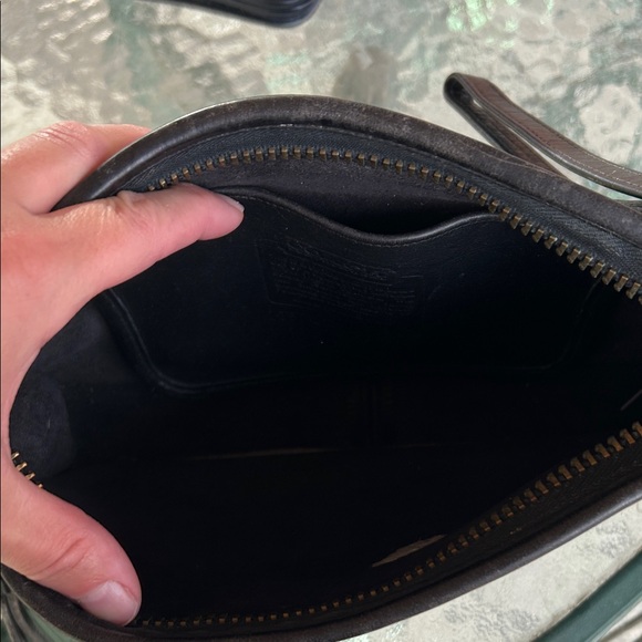 Coach Black Leather Crossbody Bag - Picture 4 of 4